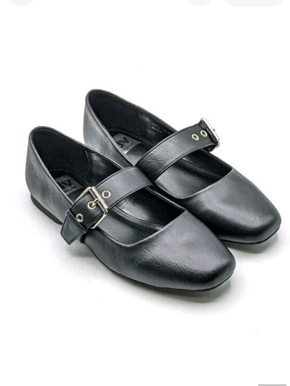 DV by DOLCE VITA Women's Munich Mary Jane Flat Shoes ~ Black ~ New Size 11